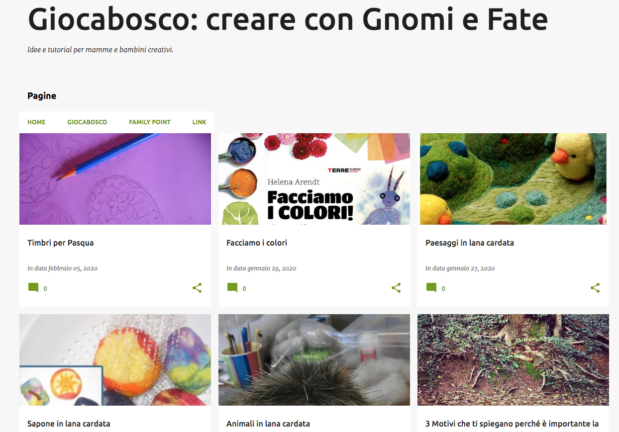 Blog lavoretti Giocabosco