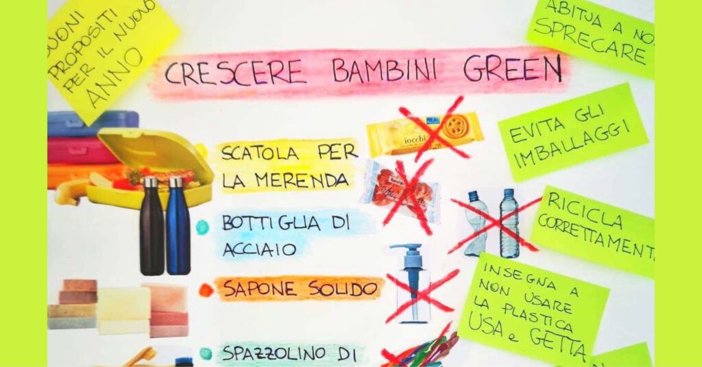 7 abitudini per crescere bambini "GREEN"