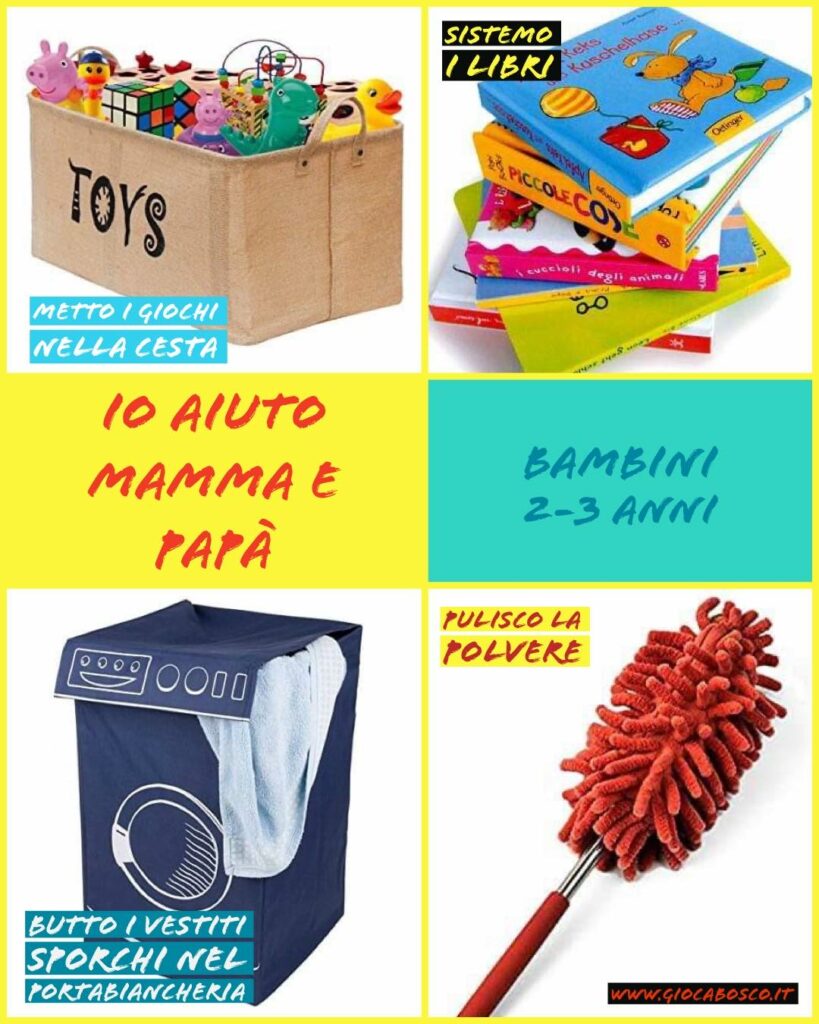 Giocabosco bambini 2-3 anni