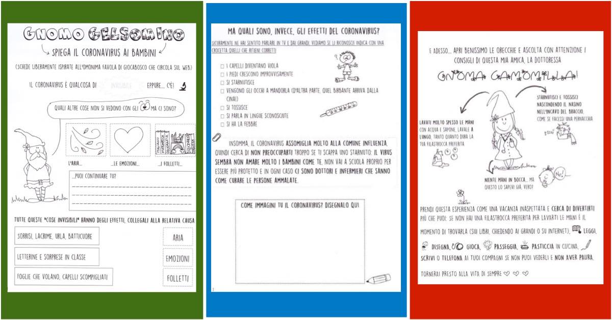 Le Schede Didattiche Sul Coronavirus Giocabosco